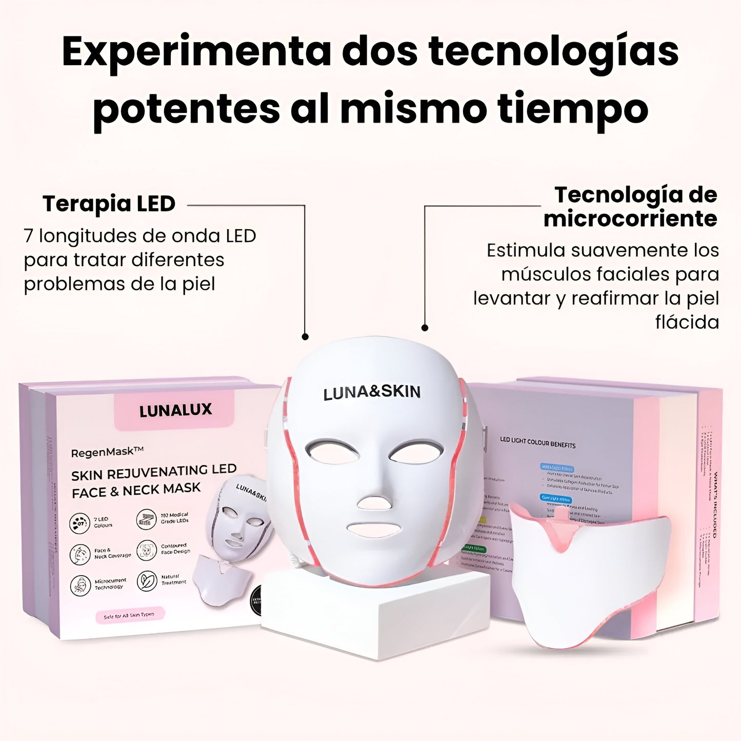 LunaLux RegenMask™ Lifting LED