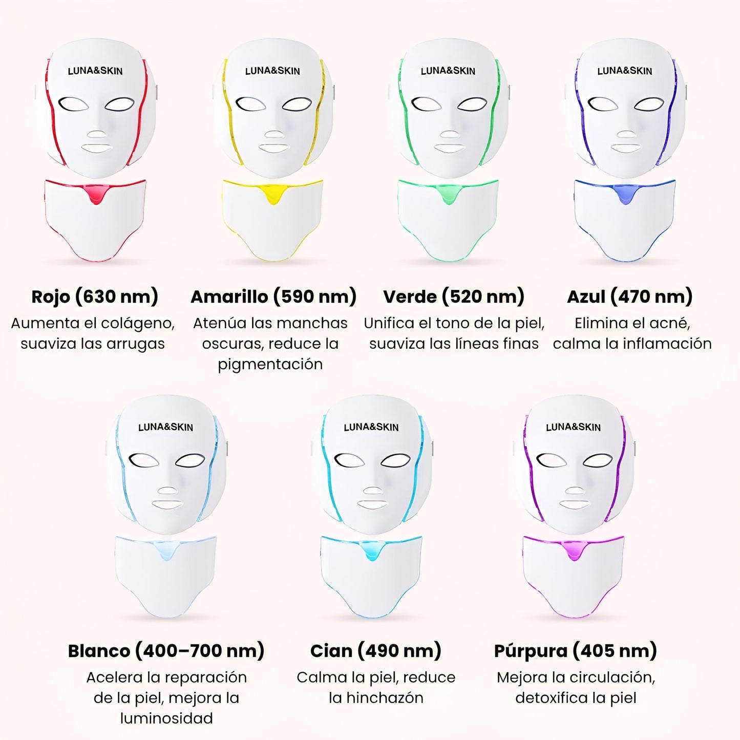 LunaLux RegenMask™ Lifting LED